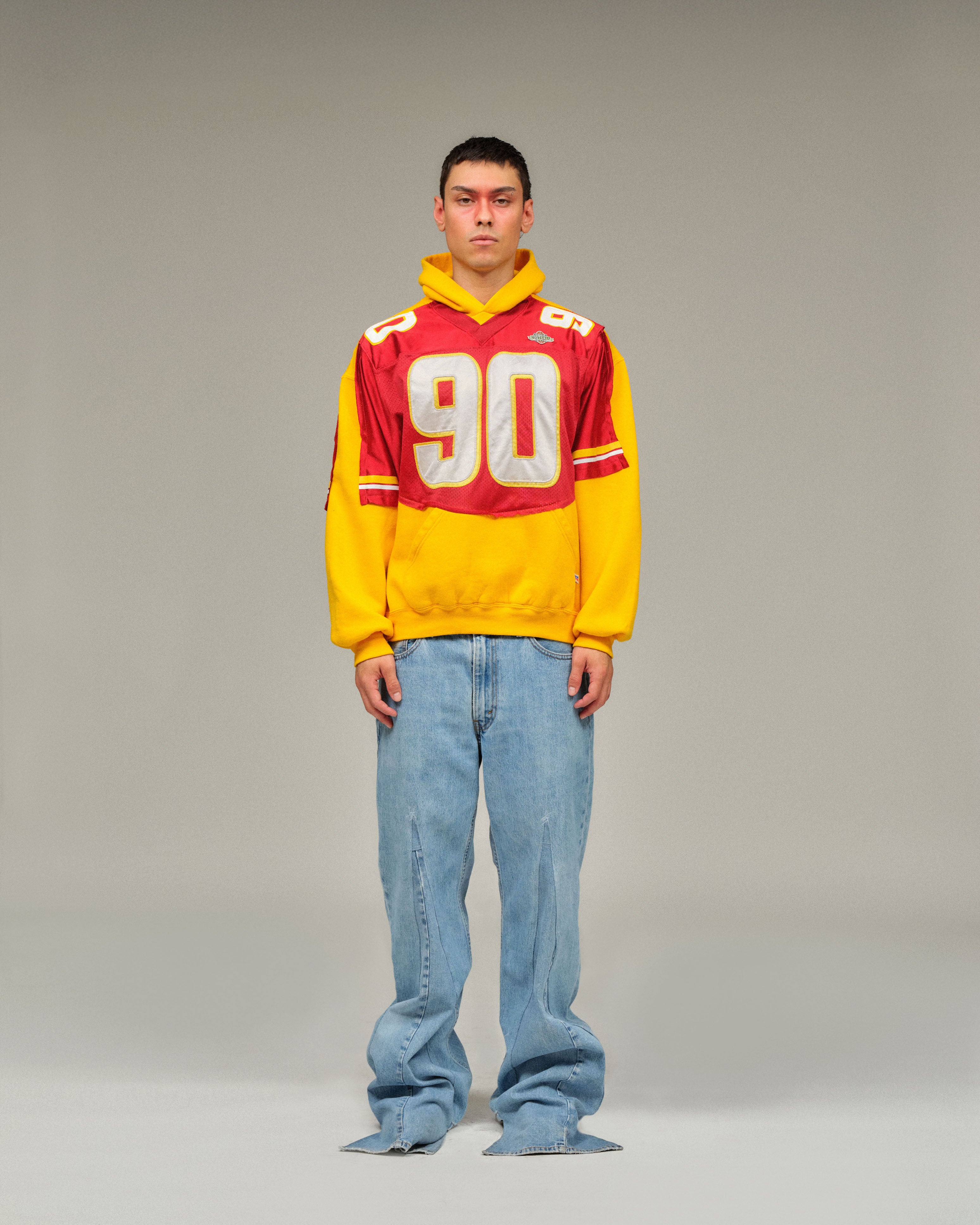 Sporty Hoodie - Yellow