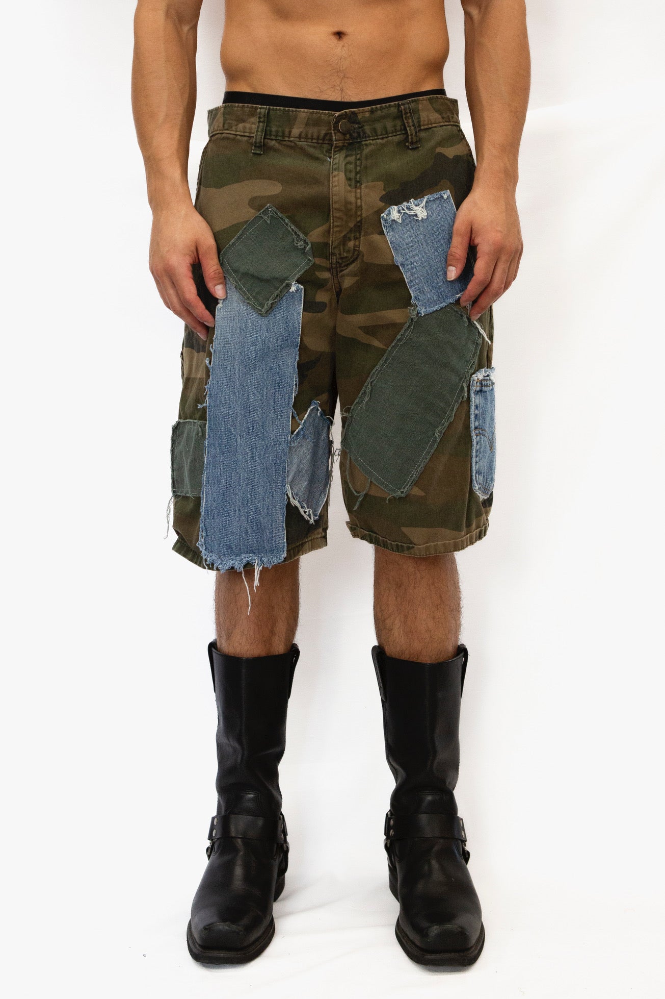 Camo Patch Shorts