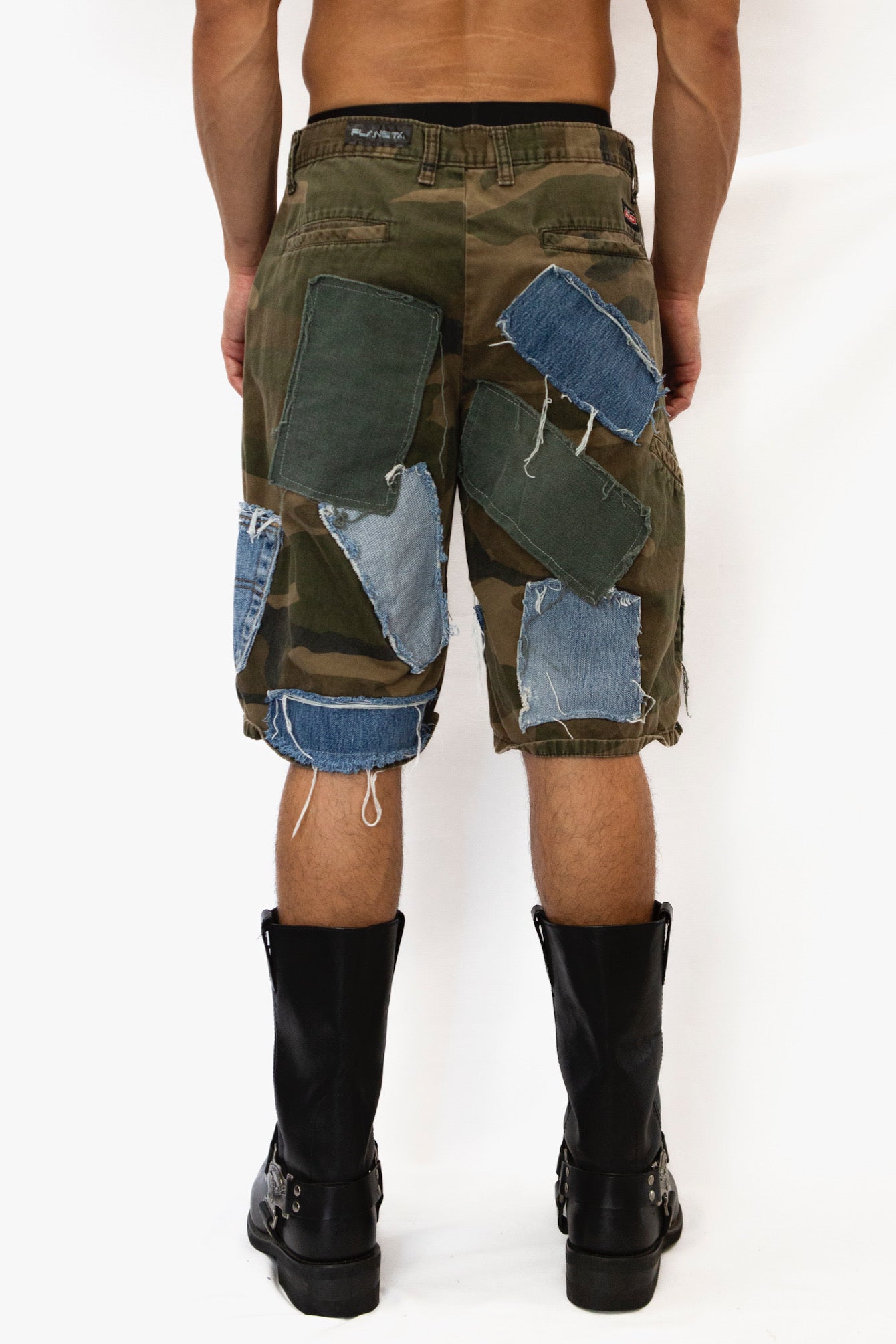 Camo Patch Shorts