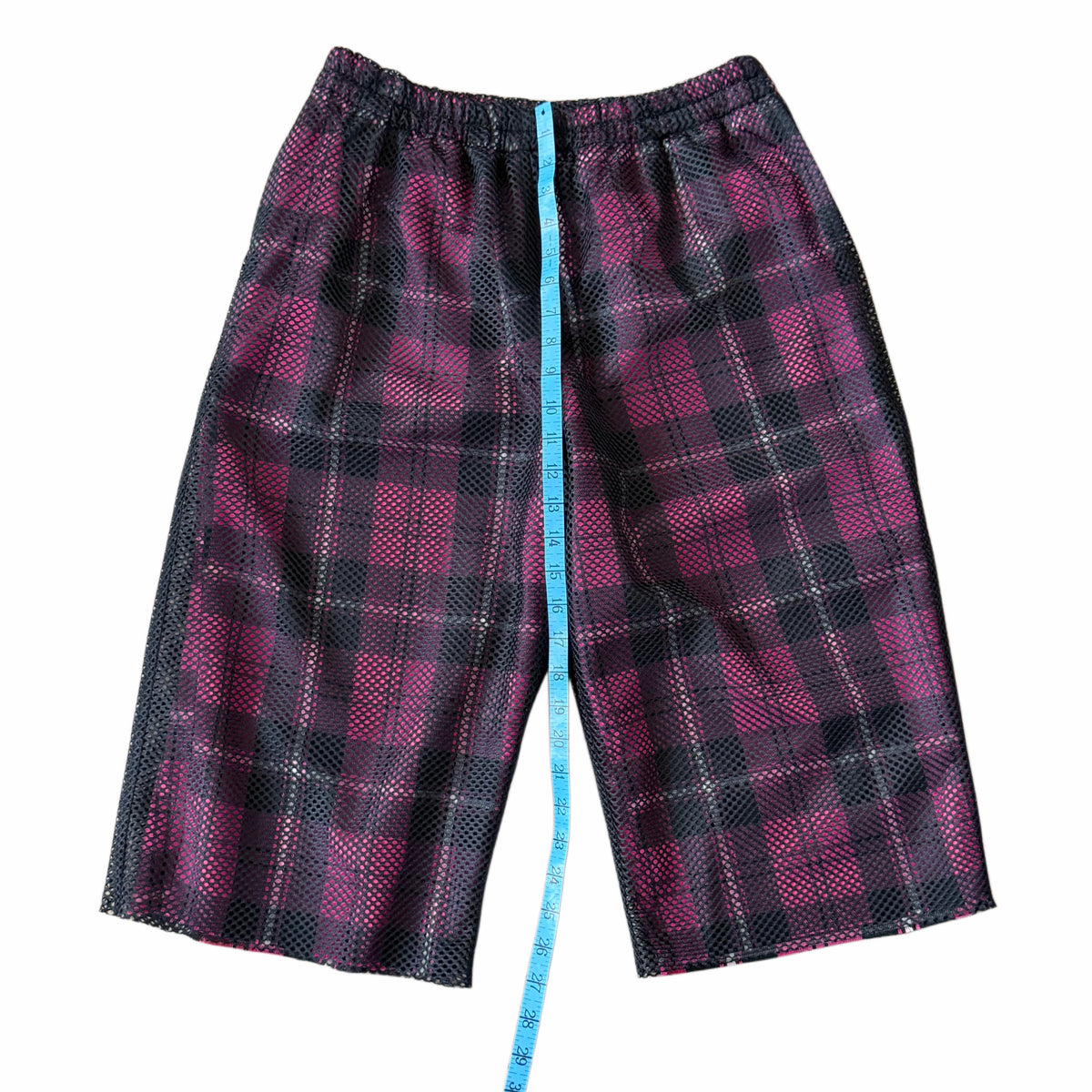Hologram City Plaid Shorts