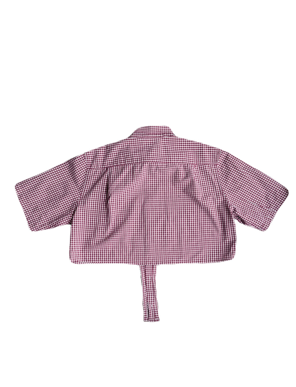 Tha Riches Extended Shirt (Red Plaid)