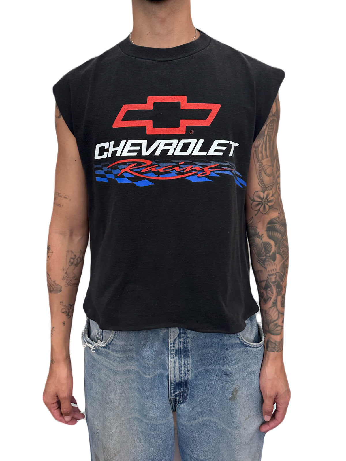 Open Back Tee (Black)