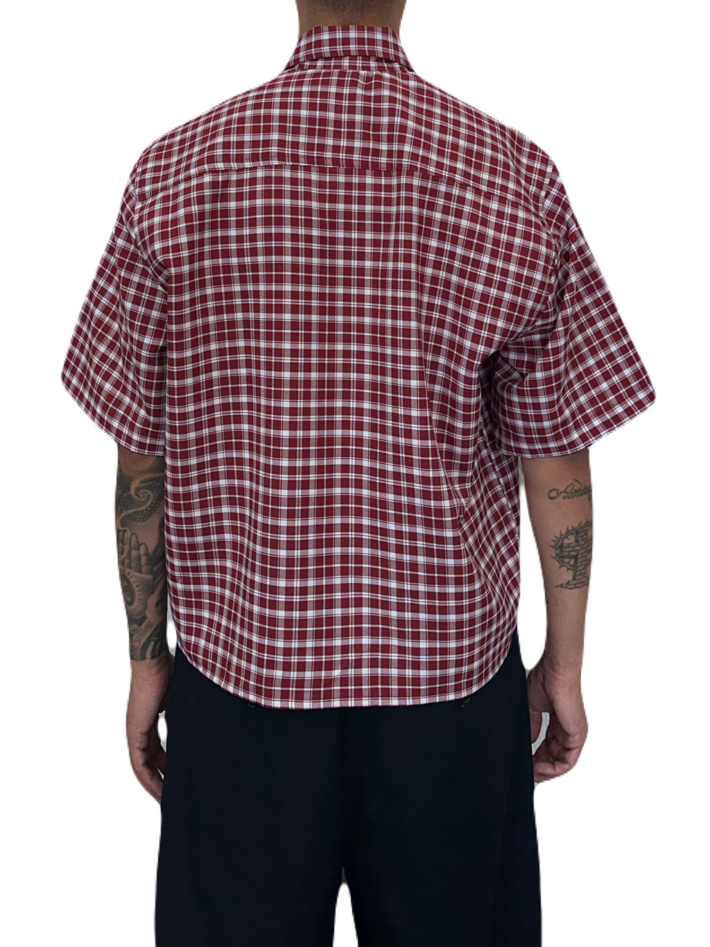 Tha Riches Shirt (Red Plaid)