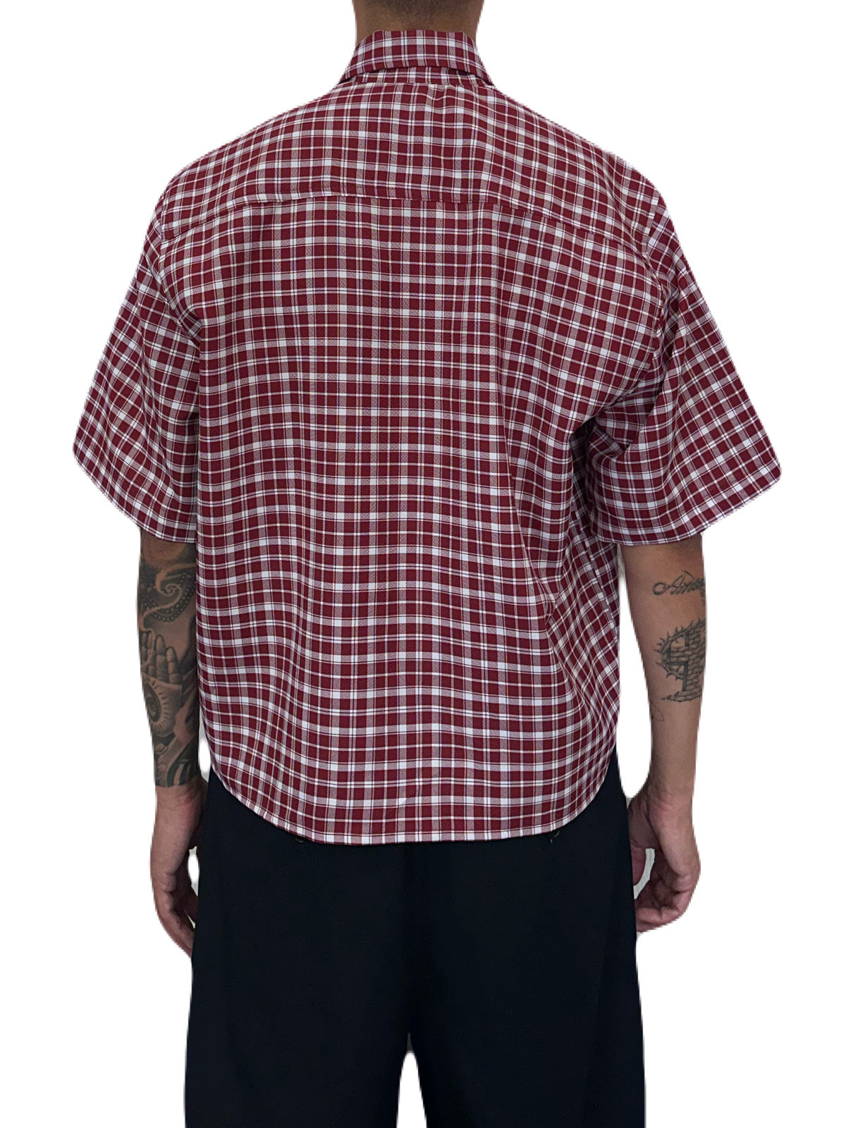 Tha Riches Shirt (Red Plaid)