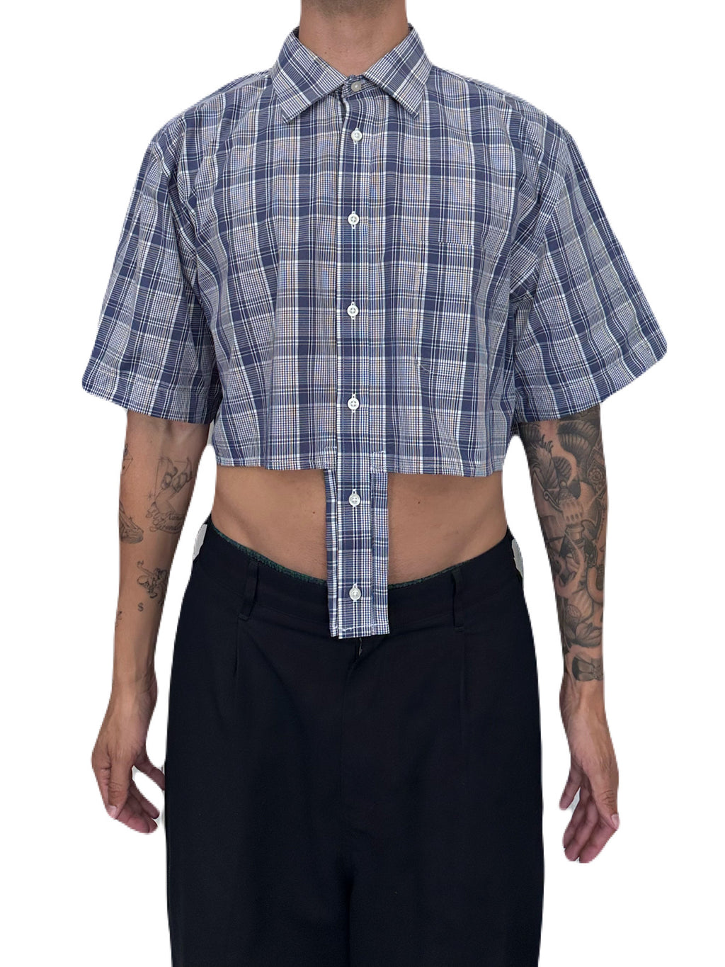 Tha Riches Extended Shirt (Blue)