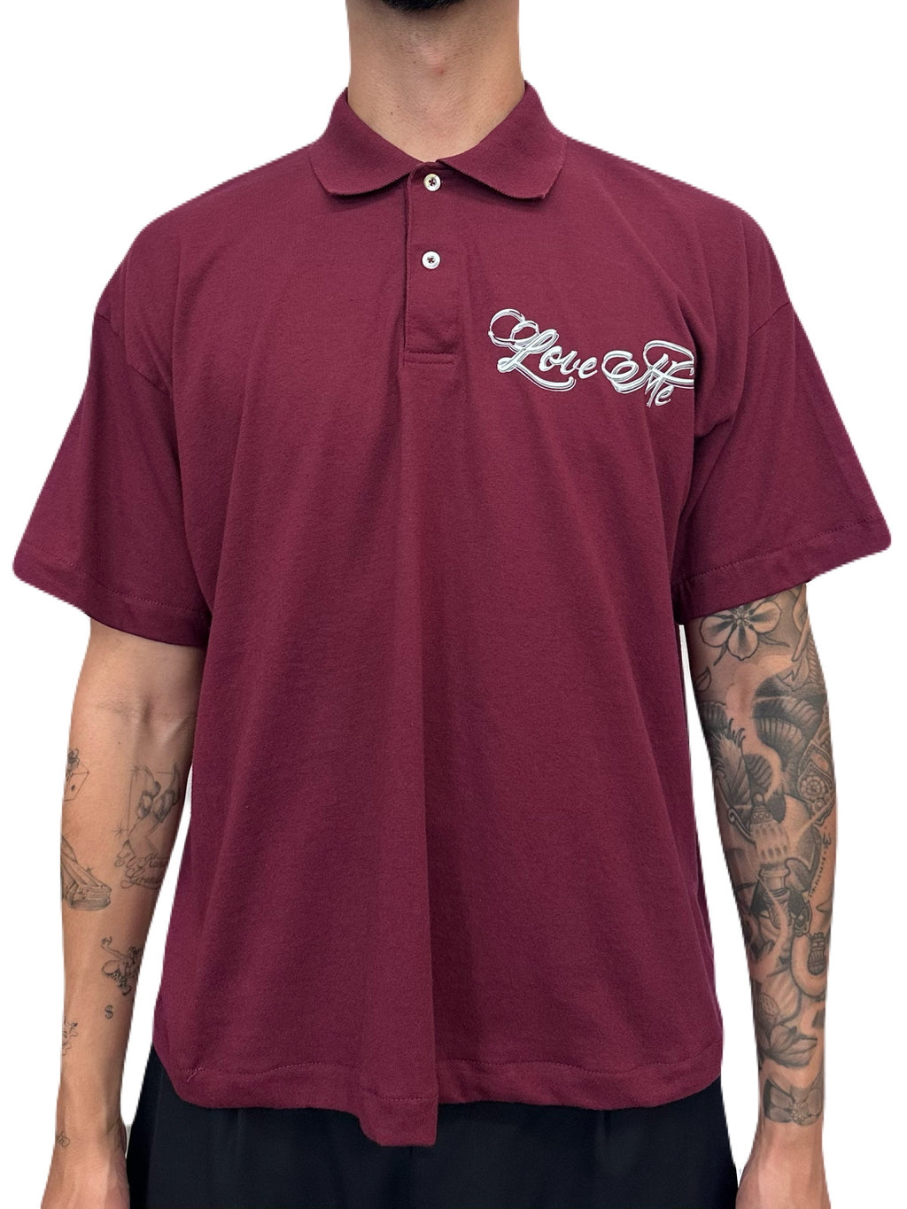 Tha Riches Love Me Shirt (Maroon)