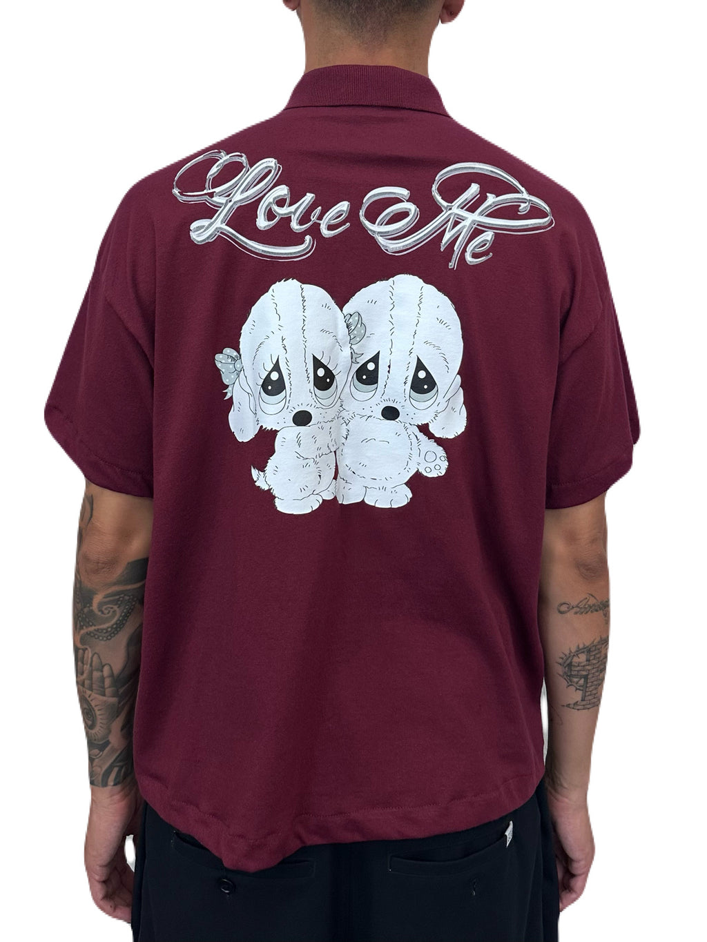 Tha Riches Love Me Shirt (Maroon)