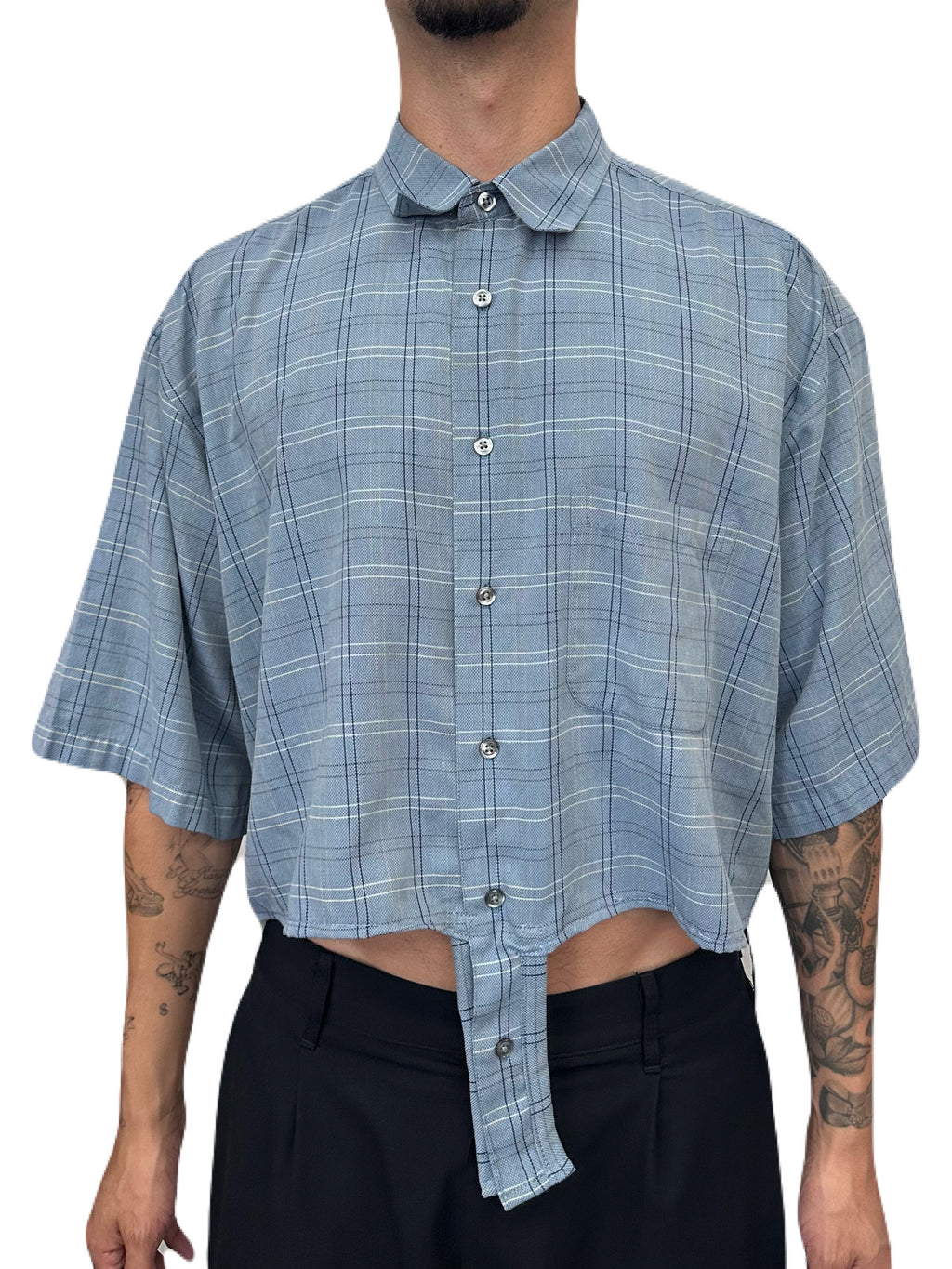 Tha Riches Extended Shirt (Blue)