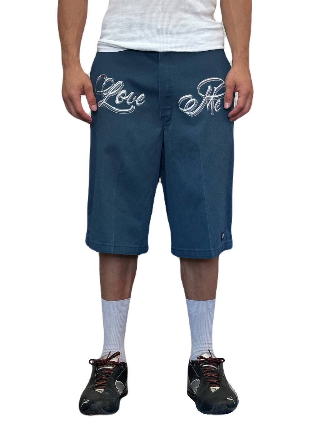 Love Me Shorts (Blue)