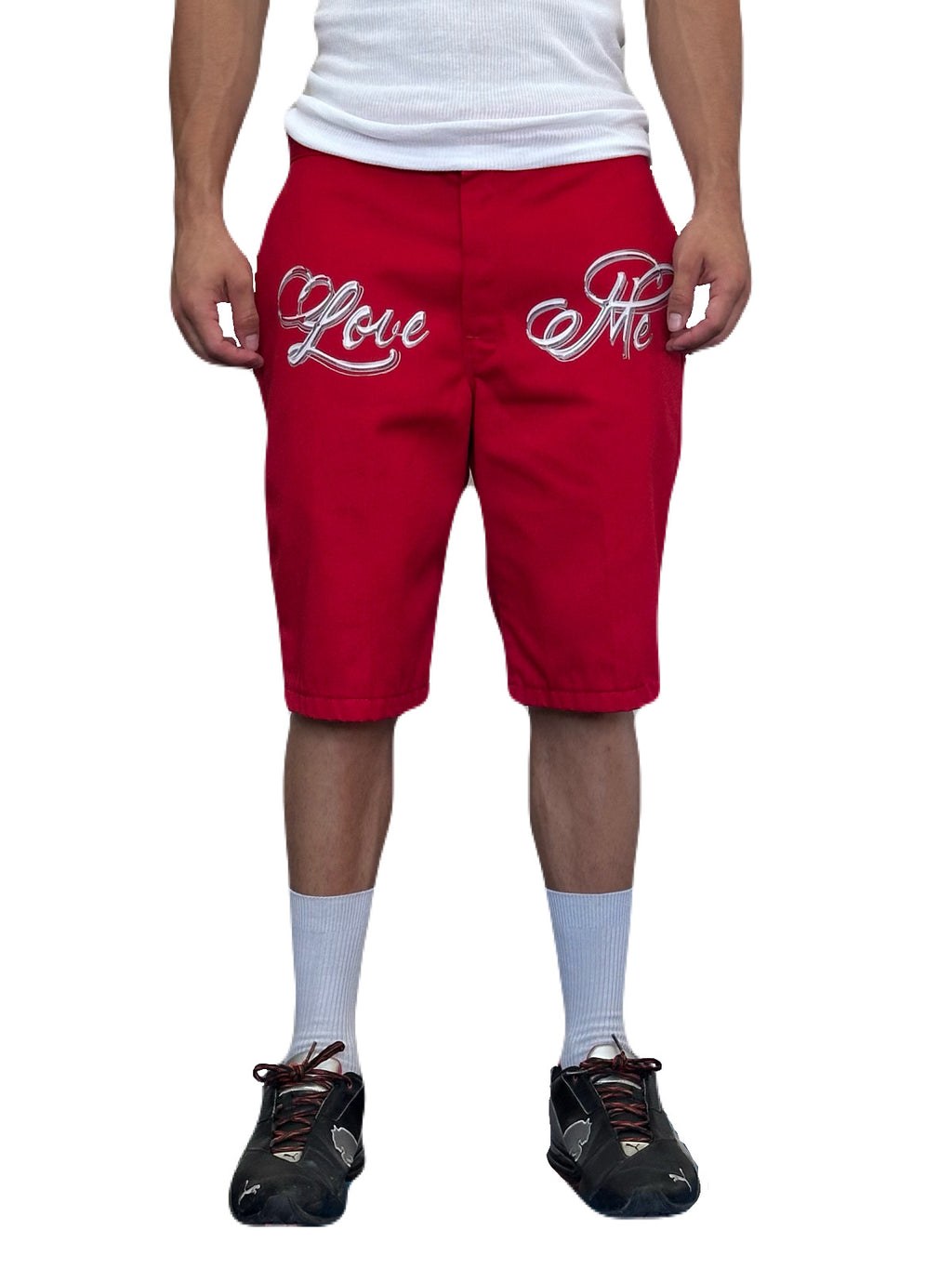 Love Me Shorts (Red)