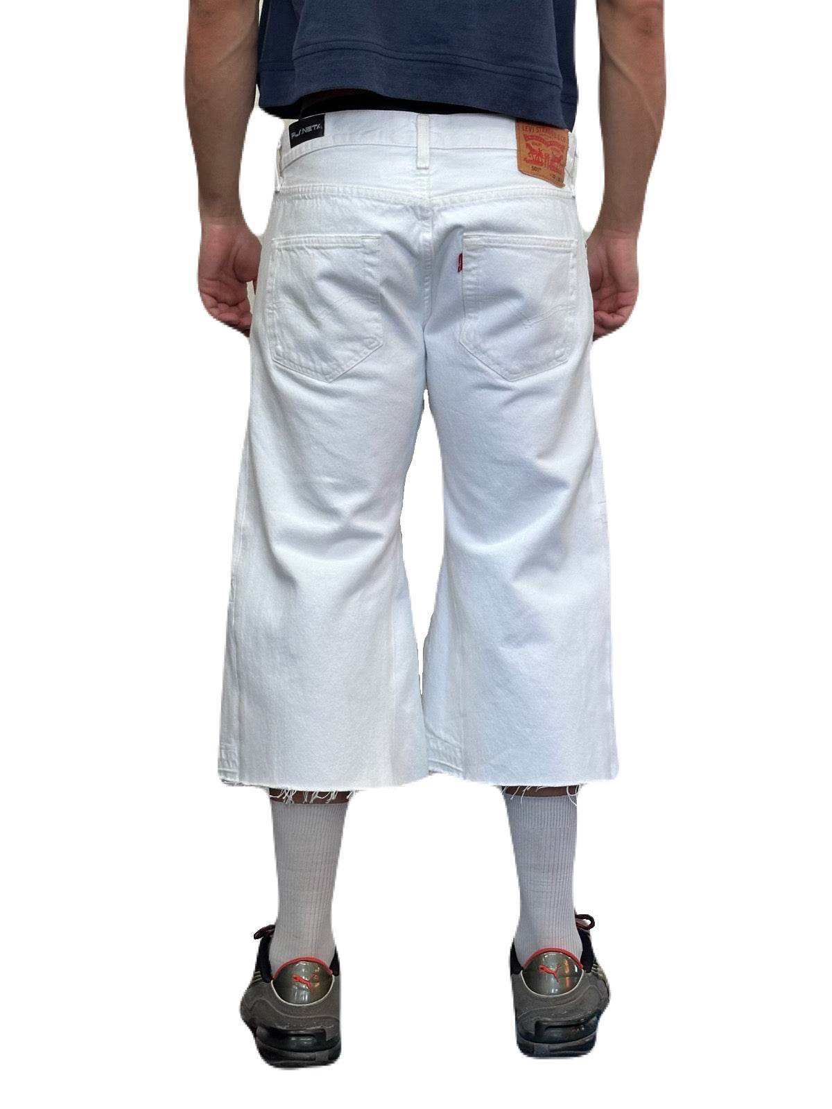 Capri Shorts (White)