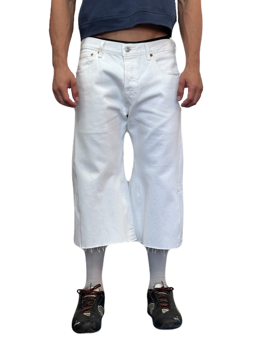 Capri Shorts (White)