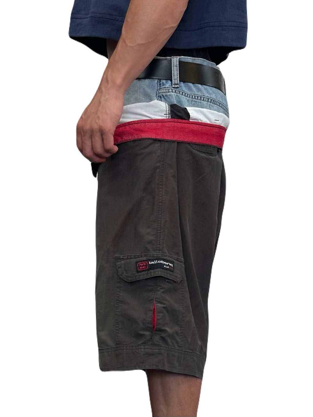 Stacked Up Shorts (Brown)