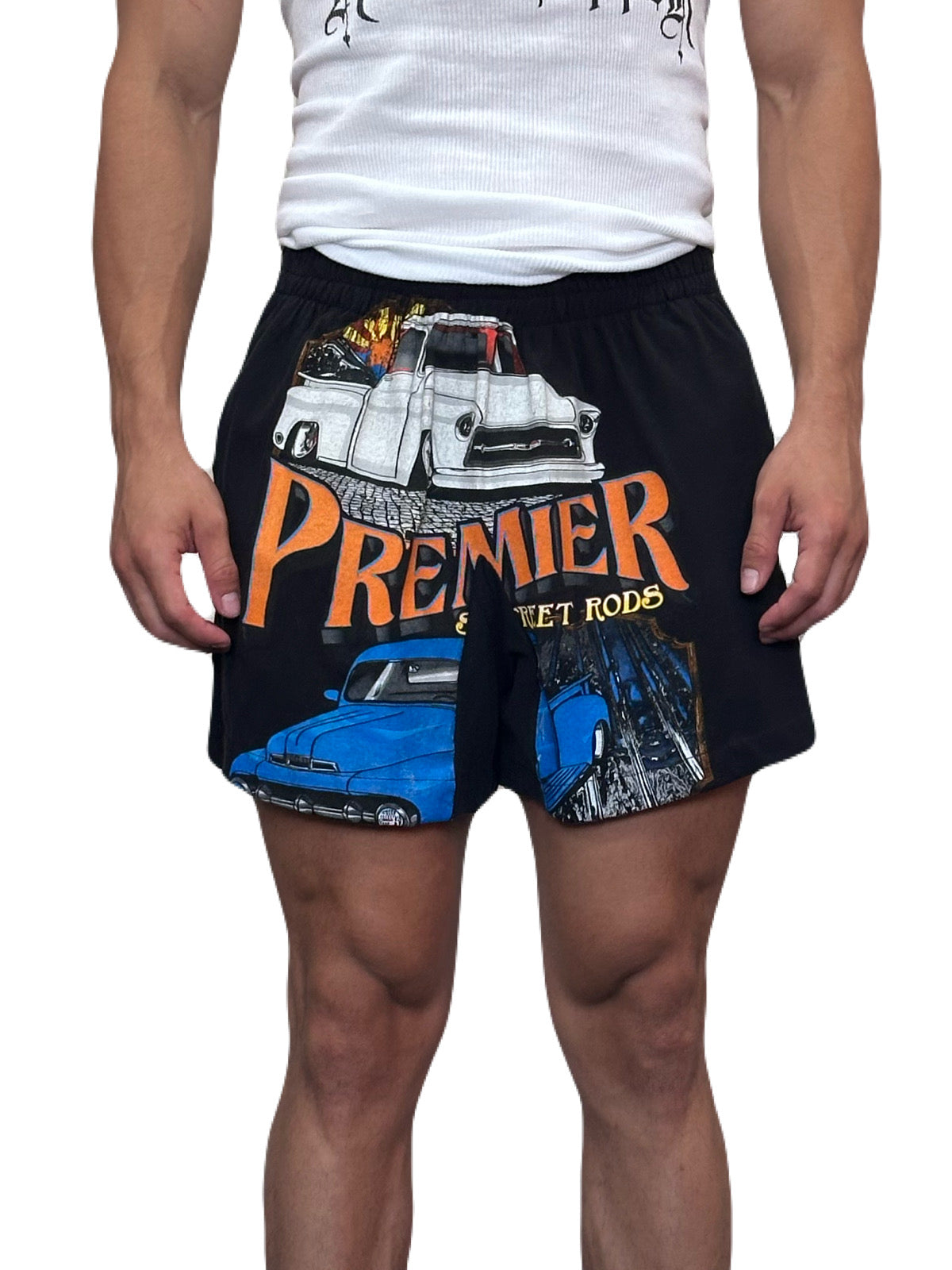Auto Shorts (Orange)