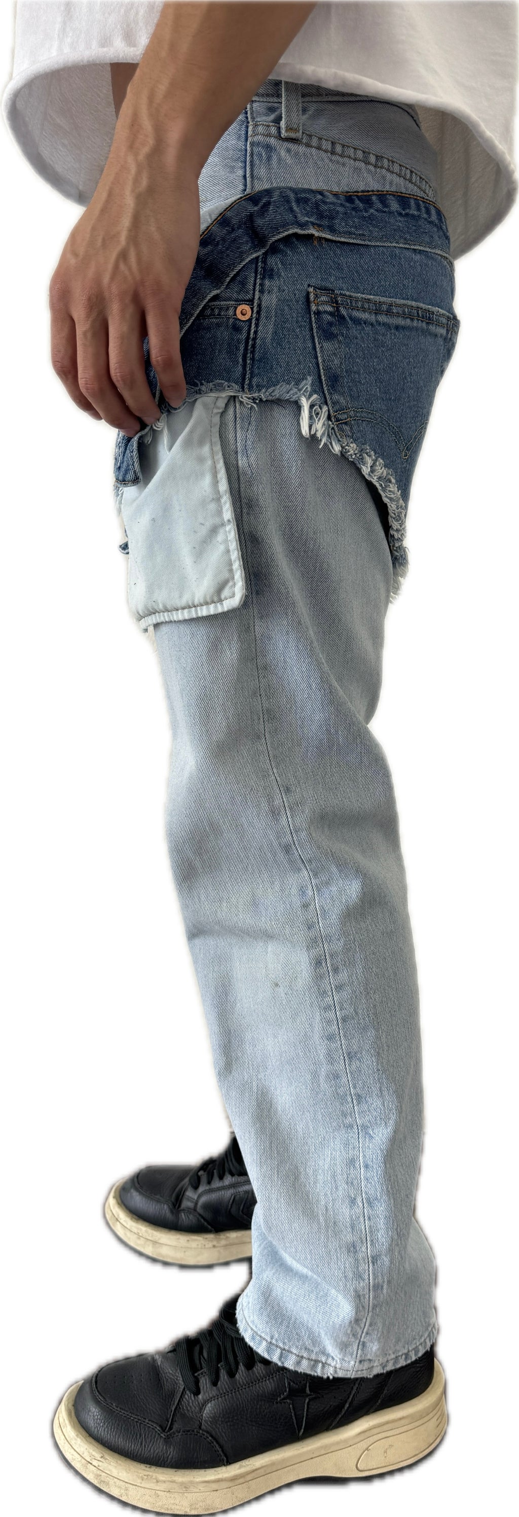 Open Fly Denim