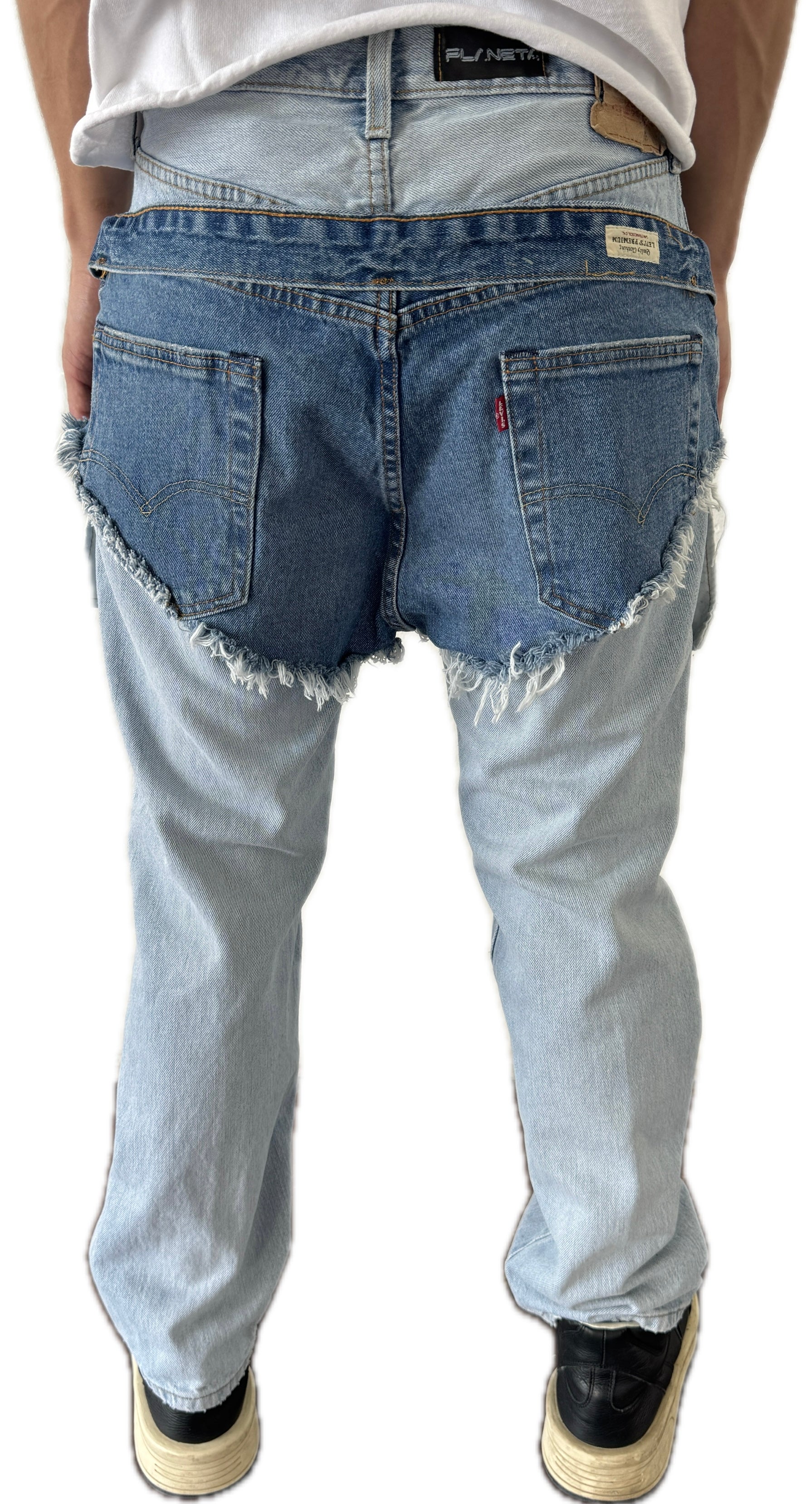 Open Fly Denim