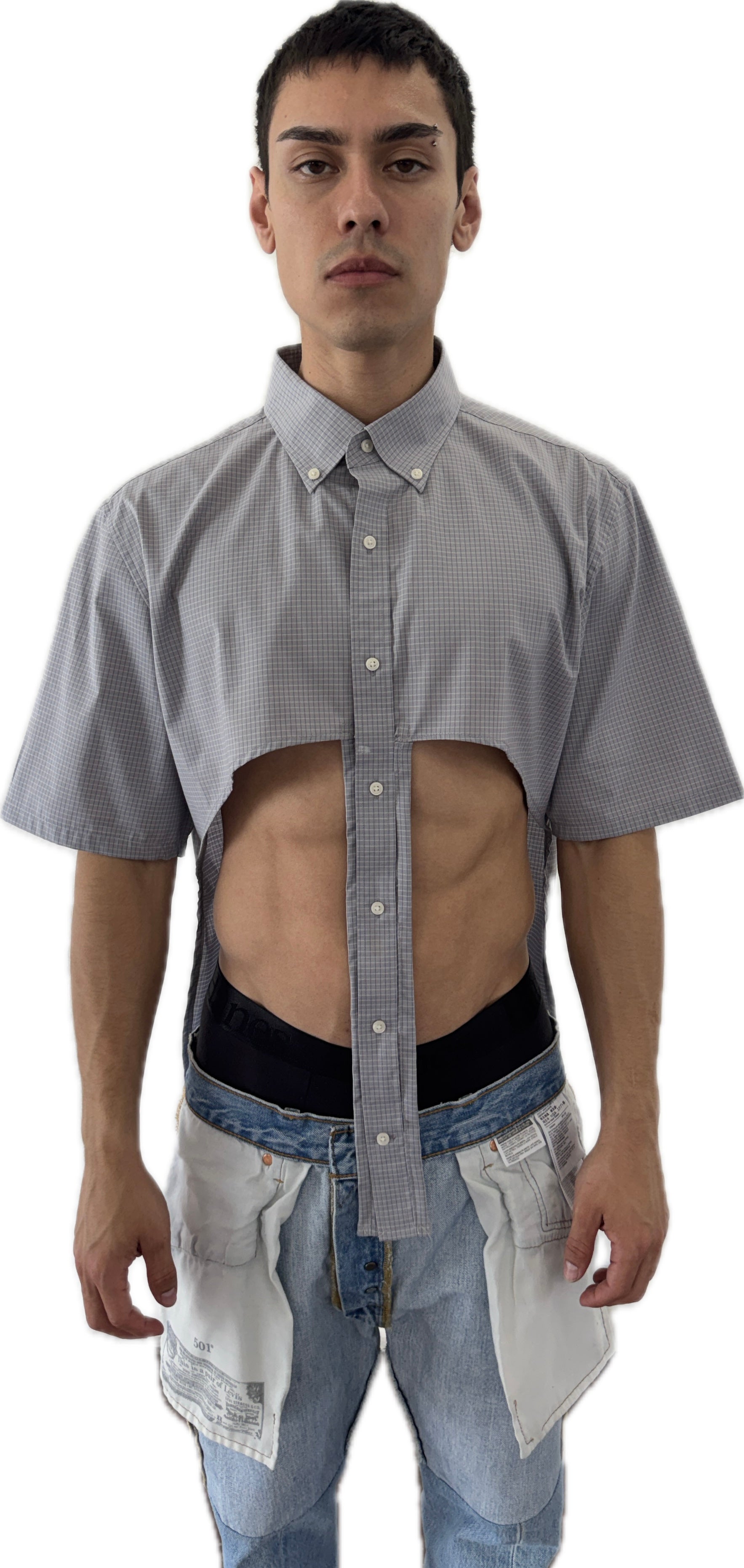 Thariches Extended Shirt (Gray)