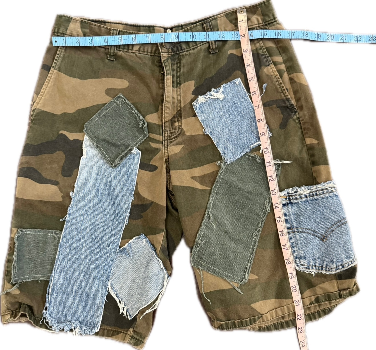 Camo Patch Shorts