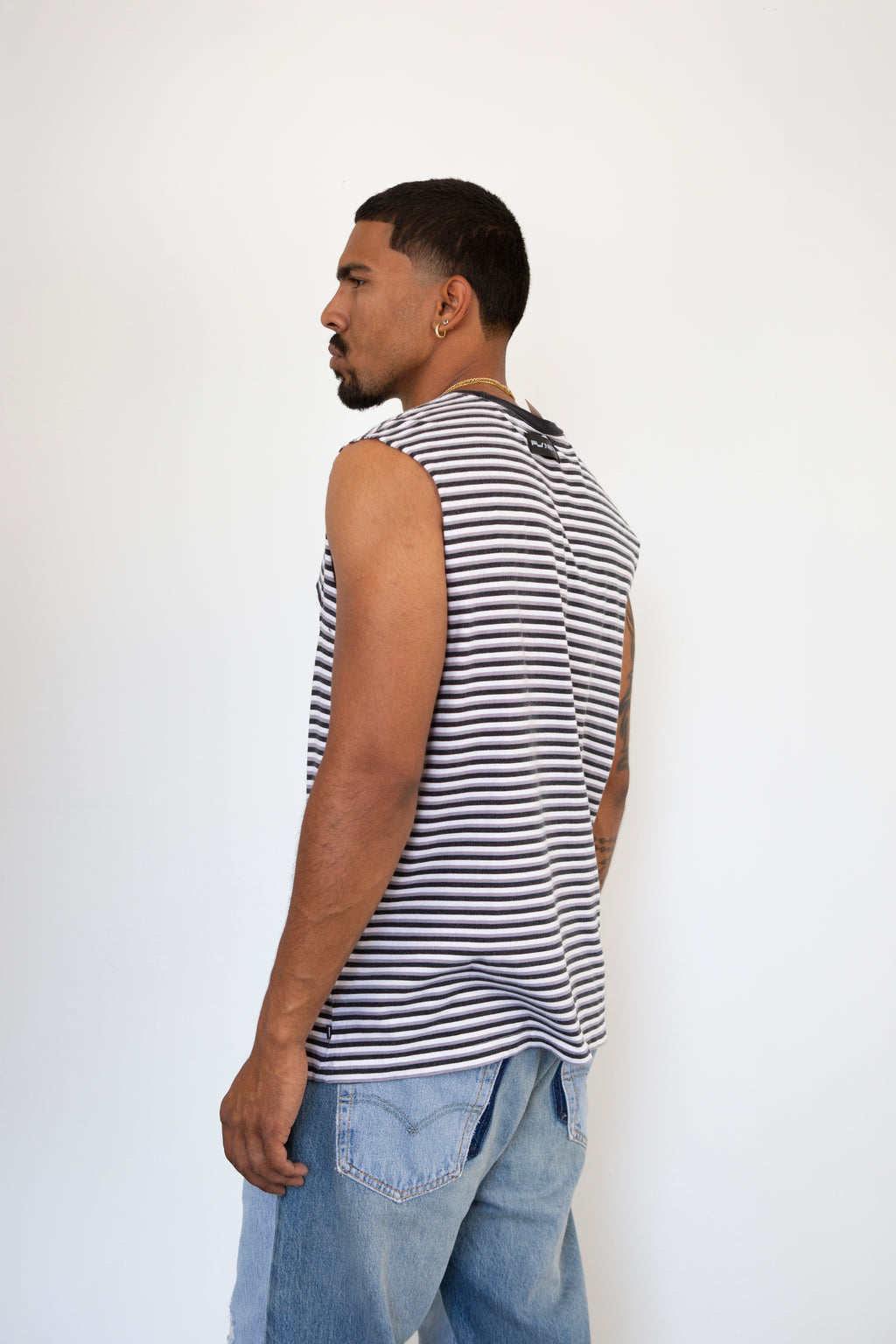 Open Tee (Stripes)
