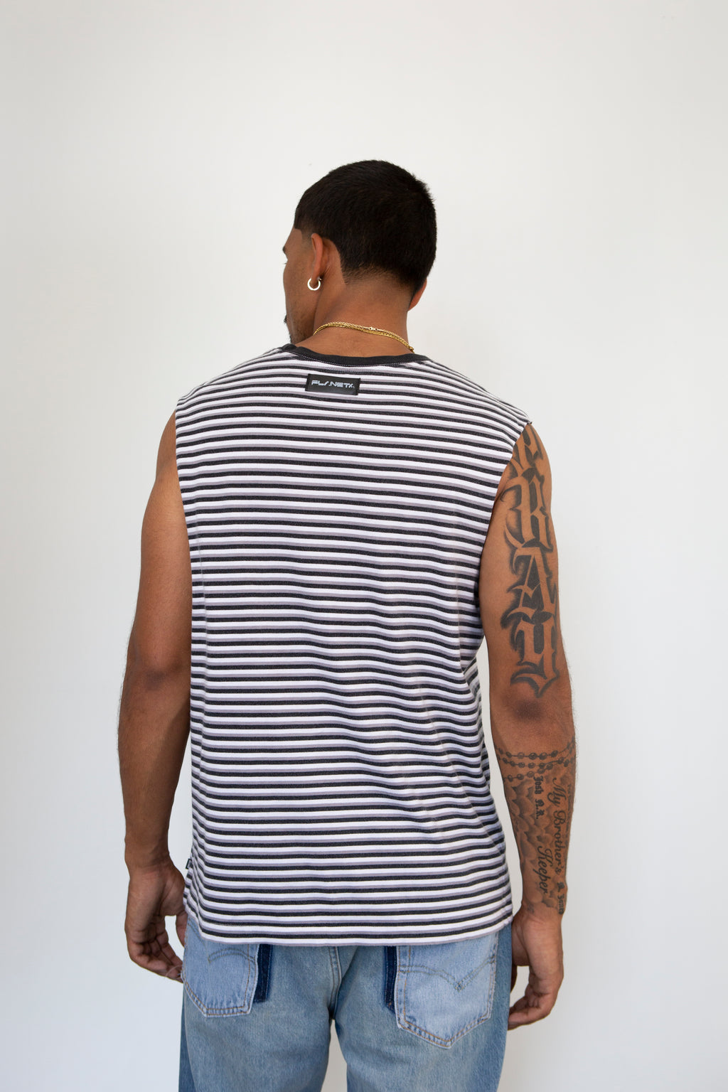 Open Tee (Stripes)
